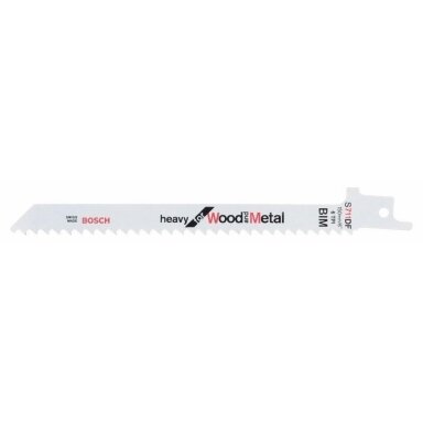 Pjūkleliai tiesiniam pjūklui Bosch S 711 DF, 5 vnt., 2608656260 Pjūkleliai tiesiniam pjūklui Bosch S 711 DF, 5 vnt., 2608656260