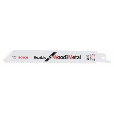 Pjūkleliai tiesiniam pjūklui Bosch S 922 VF, 5 vnt., 2608656017 Pjūkleliai tiesiniam pjūklui Bosch S 922 VF, 5 vnt., 2608656017
