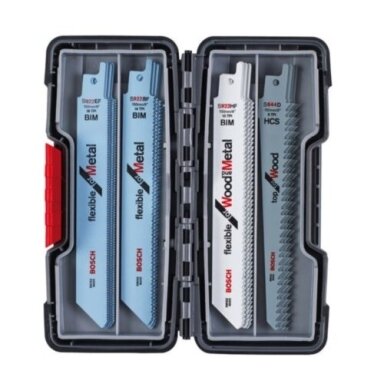 Pjūklelių rinkinys Bosch Tough Box, 20 vnt., 2607010902 Pjūklelių rinkinys Bosch Tough Box, 20 vnt., 2607010902