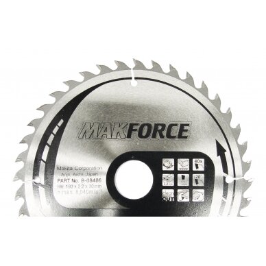 Pjovimo diskas 136x20x1,5mm 36T 20° DSS501 Makita B-22006 Pjovimo diskas 136x20x1,5mm 36T 20° DSS501 Makita B-22006