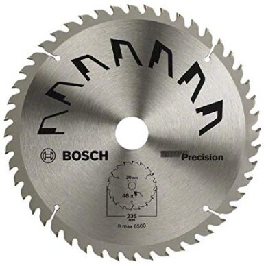 Pjovimo diskas BOSCH 235x2x30/25. Z48 Pjovimo diskas BOSCH 235x2x30/25. Z48
