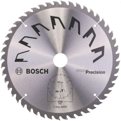 Pjovimo diskas BOSCH 250x2x30/ Z48 Pjovimo diskas BOSCH 250x2x30/ Z48