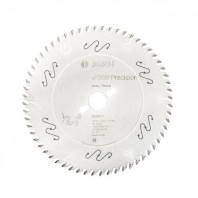 Pjovimo diskas medienai Bosch, 250x30x3,2 mm, Z60, 2608642112 Pjovimo diskas medienai Bosch, 250x30x3,2 mm, Z60, 2608642112