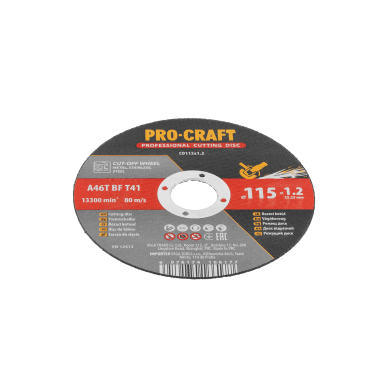 Pjovimo diskas „ProCraft CD115x1.2” 2 Pjovimo diskas „ProCraft CD115x1.2” 2