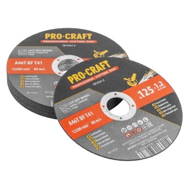 Pjovimo diskas „ProCraft CD125x1.2” 3 Pjovimo diskas „ProCraft CD125x1.2” 3