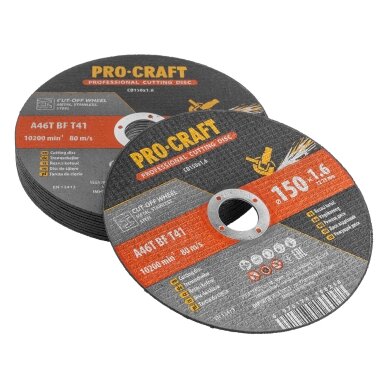 Pjovimo diskas „ProCraft CD150x1.6” 3 Pjovimo diskas „ProCraft CD150x1.6” 3
