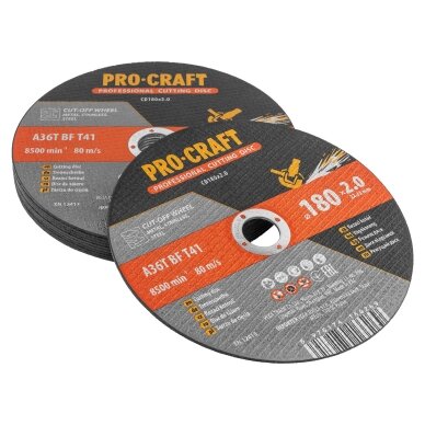 Pjovimo diskas „ProCraft CD180x2.0” 3 Pjovimo diskas „ProCraft CD180x2.0” 3