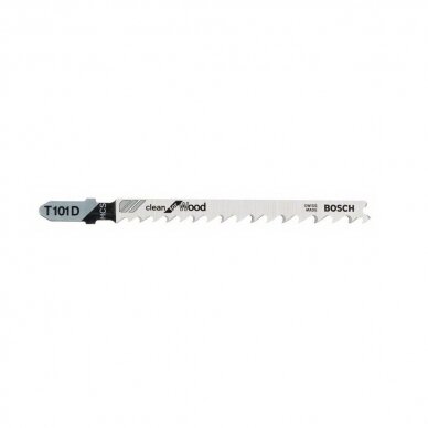 Pjūkleliai siaurapjūkliui Bosch T 101 D, 5 vnt., 2608630032 Pjūkleliai siaurapjūkliui Bosch T 101 D, 5 vnt., 2608630032
