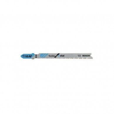 Pjūkleliai siaurapjūkliui Bosch T 118 AF, 5 vnt., 2608634505 Pjūkleliai siaurapjūkliui Bosch T 118 AF, 5 vnt., 2608634505