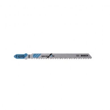 Pjūkleliai siaurapjūkliui Bosch T 127 D, 3 vnt., 2608631508 Pjūkleliai siaurapjūkliui Bosch T 127 D, 3 vnt., 2608631508