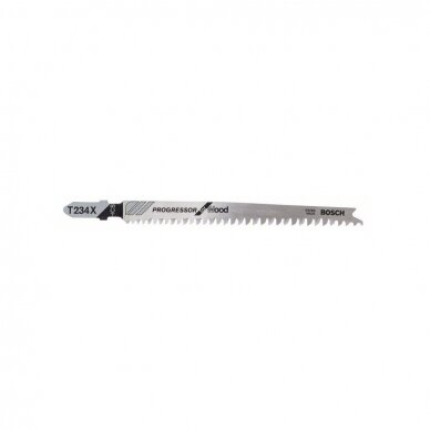 Pjūkleliai siaurapjūkliui Bosch T 234 X, 25 vnt., 2608633524 Pjūkleliai siaurapjūkliui Bosch T 234 X, 25 vnt., 2608633524