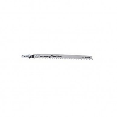 Pjūkleliai siaurapjūkliui Bosch T 345 XF, 25 vnt., 2608634995 Pjūkleliai siaurapjūkliui Bosch T 345 XF, 25 vnt., 2608634995
