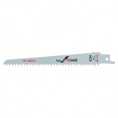 Pjūkleliai tiesiniam pjūklui Bosch S 644 D, 2 vnt., 2608650614 Pjūkleliai tiesiniam pjūklui Bosch S 644 D, 2 vnt., 2608650614