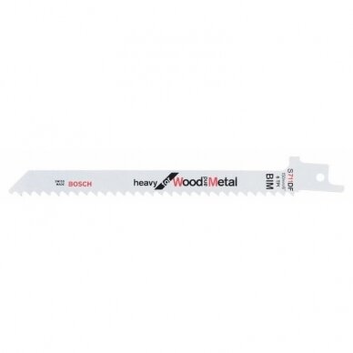 Pjūkleliai tiesiniam pjūklui Bosch S 711 DF, 5 vnt., 2608656260 Pjūkleliai tiesiniam pjūklui Bosch S 711 DF, 5 vnt., 2608656260