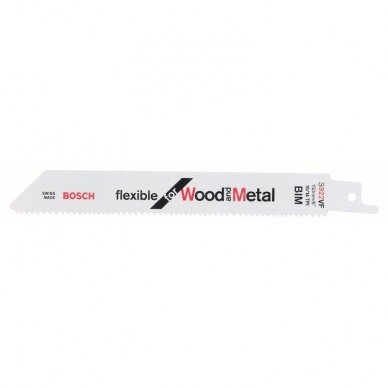 Pjūkleliai tiesiniam pjūklui Bosch S 922 VF, 5 vnt., 2608656017 Pjūkleliai tiesiniam pjūklui Bosch S 922 VF, 5 vnt., 2608656017