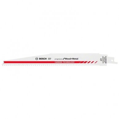 Pjūklelis tiesiniam pjūklui Bosch S 1156 XHM, 225 mm, 1 vnt., 2608653100 Pjūklelis tiesiniam pjūklui Bosch S 1156 XHM, 225 mm, 1 vnt., 2608653100