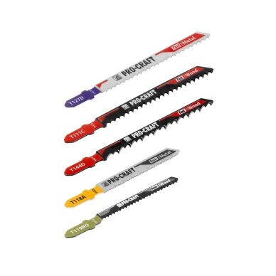 Pjūklo geležčių rinkinys „ProCraft JB5" 1 Pjūklo geležčių rinkinys „ProCraft JB5" 1