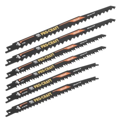Pjūklo geležčių rinkinys „ProCraft SB10" 2 Pjūklo geležčių rinkinys „ProCraft SB10" 2