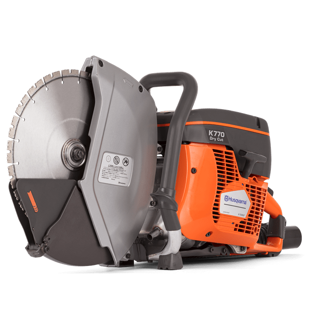 Pjaustytuvas Husqvarna K 770/12" DRY CUT, 3.7kW (be maišo) Pjaustytuvas Husqvarna K 770/12" DRY CUT, 3.7kW (be maišo)