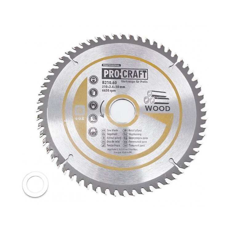 Pjūklo diskas „ProCraft B185.60” Pjūklo diskas „ProCraft B185.60”