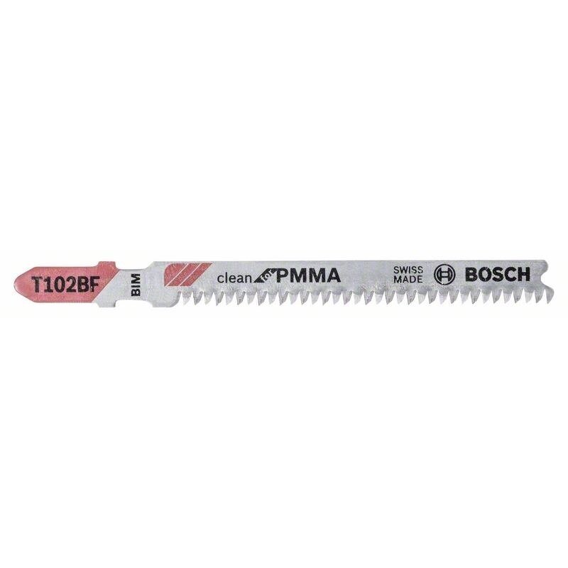 Pjūkleliai siaurapjūkliui Bosch T-102 BF, 3 vnt., 2608636780 Pjūkleliai siaurapjūkliui Bosch T-102 BF, 3 vnt., 2608636780