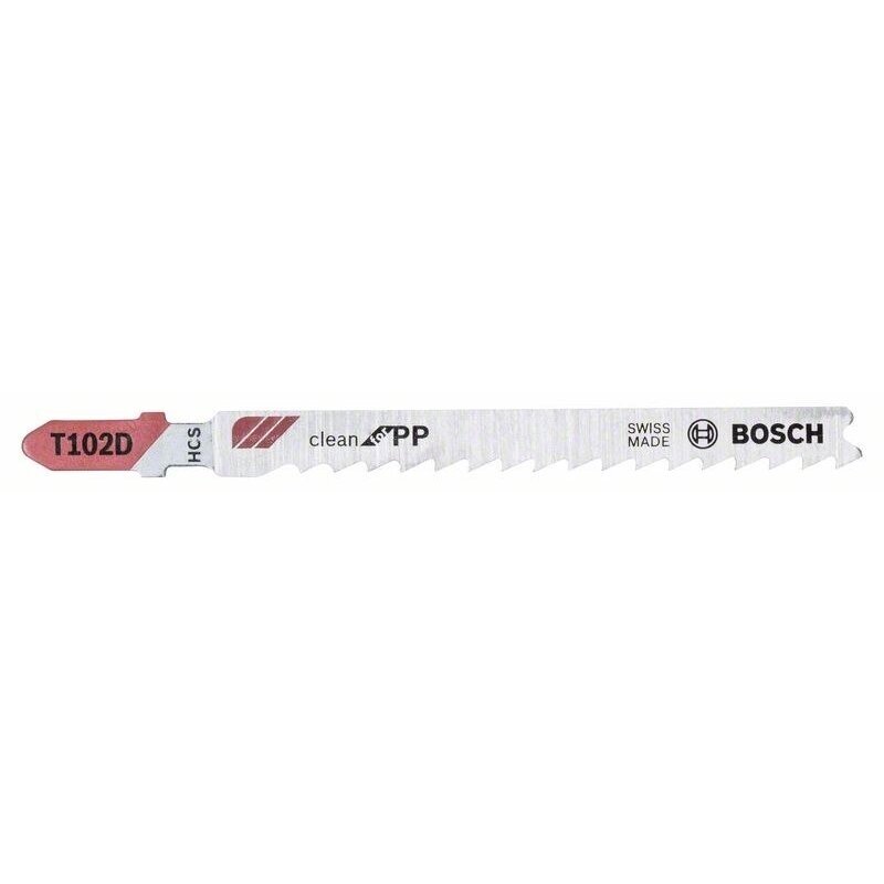 Pjūkleliai siaurapjūkliui Bosch T-102 D, 5 vnt., 2608667444