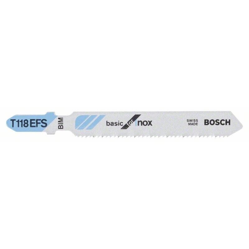 Pjūkleliai siaurapjūkliui Bosch T 118 EFS, 5 vnt., 2608636497 Pjūkleliai siaurapjūkliui Bosch T 118 EFS, 5 vnt., 2608636497