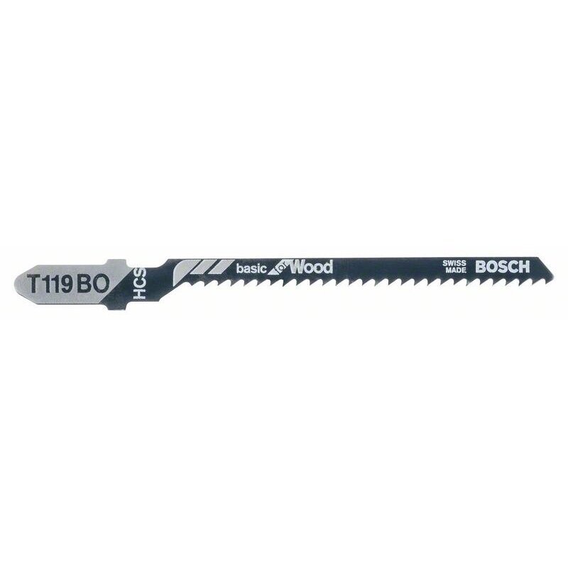 Pjūkleliai siaurapjūkliui Bosch T 119 BO, 3 vnt., 2608637788 Pjūkleliai siaurapjūkliui Bosch T 119 BO, 3 vnt., 2608637788