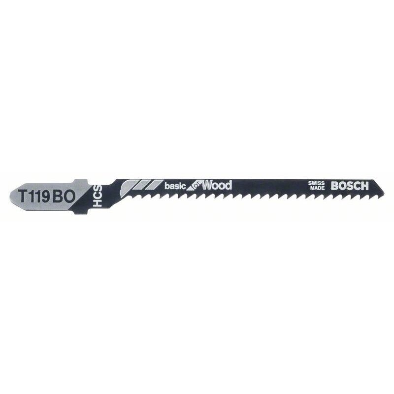 Pjūkleliai siaurapjūkliui Bosch T 119 BO, 5 vnt., 2608630310 Pjūkleliai siaurapjūkliui Bosch T 119 BO, 5 vnt., 2608630310