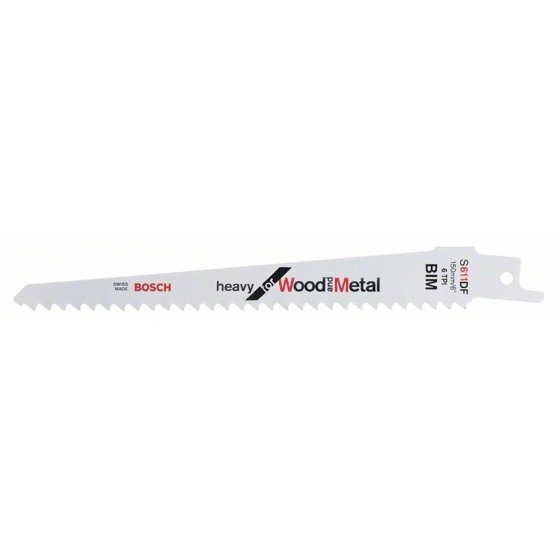 Pjūkleliai tiesiniam pjūklui Bosch S 611 DF, 5 vnt., 2608656258 Pjūkleliai tiesiniam pjūklui Bosch S 611 DF, 5 vnt., 2608656258