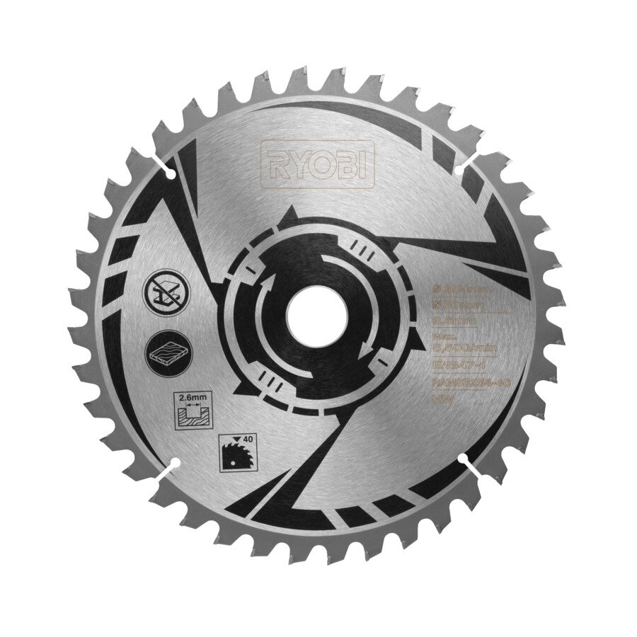 Pjovimo diskas Ryobi RAMSB254-40, 254 mm Pjovimo diskas Ryobi RAMSB254-40, 254 mm