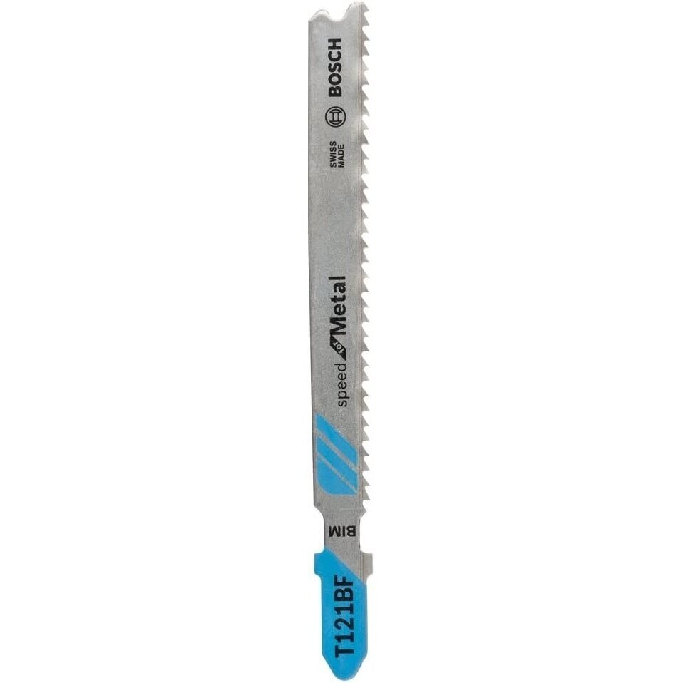 Pjūkleliai siaurapjūkliui Bosch T 121 BF Speed for Metal, 5 vnt., 2608636702 Pjūkleliai siaurapjūkliui Bosch T 121 BF Speed for Metal, 5 vnt., 2608636702