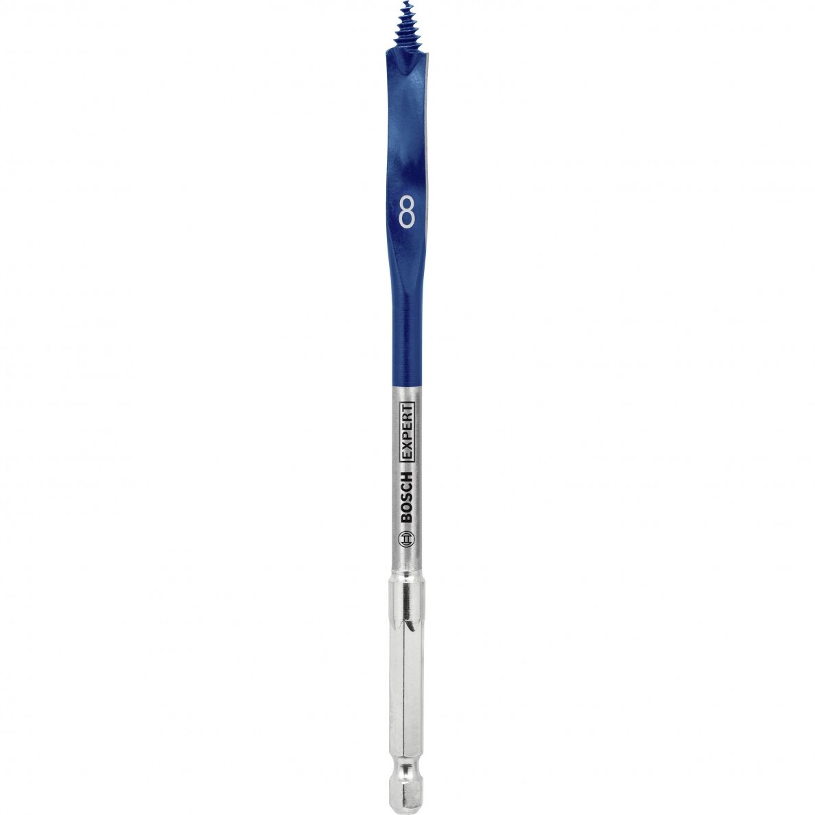 Plunksninis grąžtas medienai Bosch, 8,0x152 mm, 2608900310 Plunksninis grąžtas medienai Bosch, 8,0x152 mm, 2608900310