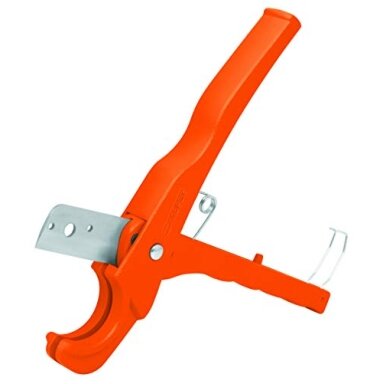 Plastikinių vamzdžių žirklės. Anglinio plieno gelęžtė,Kirpimo skersmuo 19mm Truper® Plastikinių vamzdžių žirklės. Anglinio plieno gelęžtė,Kirpimo skersmuo 19mm Truper®