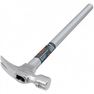 Plaktukas su ilga vamzdine rankena. 48,3cm ilgio rankena, 570g. Pliruota galva su magnetine įpjova vinies prilaikymui Truper® Plaktukas su ilga vamzdine rankena. 48,3cm ilgio rankena, 570g. Pliruota galva su magnetine įpjova vinies prilaikymui Truper®