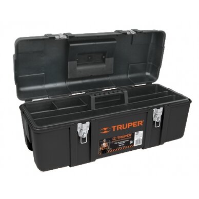 Plastikinė įrankių dėžė 584x267x254mm Truper®