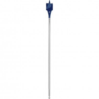 Plunksninis grąžtas medienai Bosch, 28x400 mm, 2608900352 Plunksninis grąžtas medienai Bosch, 28x400 mm, 2608900352