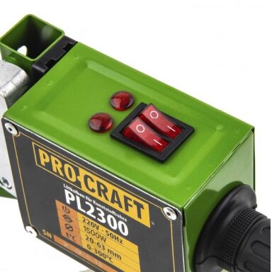 Polifuzinis suvirintuvas „ProCraft PL2300” Polifuzinis suvirintuvas „ProCraft PL2300”
