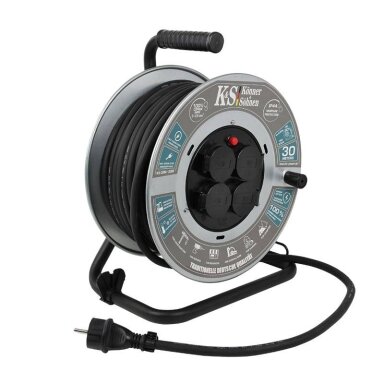 Prailginimo laidas su rite KONNER & SOHNEN KS CRM-30M, 3 m Prailginimo laidas su rite KONNER & SOHNEN KS CRM-30M, 3 m