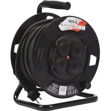 Prailgintojas elektros 3x1,5mm² Yato | 30m, 16A Prailgintojas elektros 3x1,5mm² Yato | 30m, 16A