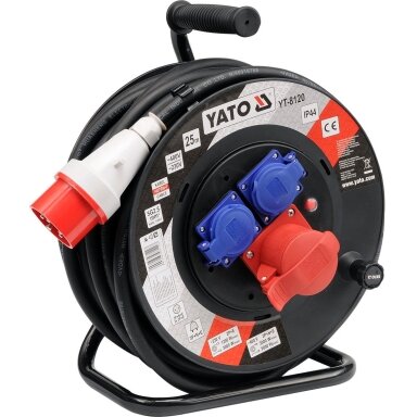 Prailgintojas elektros 5x2,5mm² pramoninis 230/400V Yato | 25m