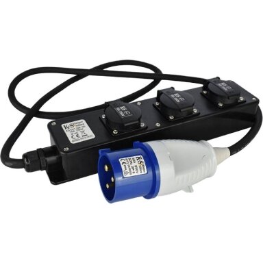 Prailgintuvo adapteris KONNER & SOHNEN KS EX1.5M-3S, 5000 W, 250 V Prailgintuvo adapteris KONNER & SOHNEN KS EX1.5M-3S, 5000 W, 250 V