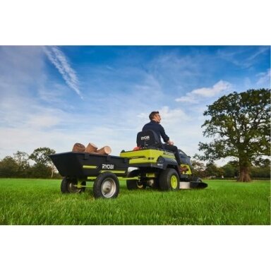 Priekaba traktoriukui Ryobi RAC476, 220 kg Priekaba traktoriukui Ryobi RAC476, 220 kg