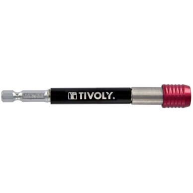 Prailgintas magnetinis suktuvo antgalių laikiklis 150mm. TIVOLY Prailgintas magnetinis suktuvo antgalių laikiklis 150mm. TIVOLY