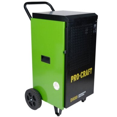Pramoninis drėgmės surinkėjas „ProCraft DH80” 3 Pramoninis drėgmės surinkėjas „ProCraft DH80” 3