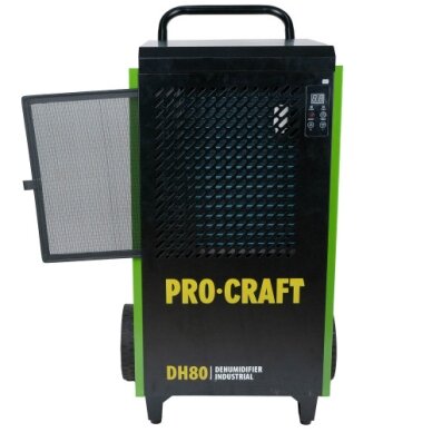 Pramoninis drėgmės surinkėjas „ProCraft DH80” 1 Pramoninis drėgmės surinkėjas „ProCraft DH80” 1