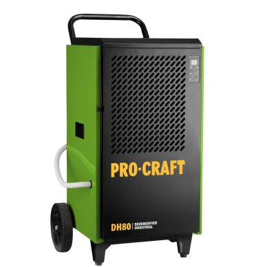 Pramoninis drėgmės surinkėjas „ProCraft DH80” Pramoninis drėgmės surinkėjas „ProCraft DH80”