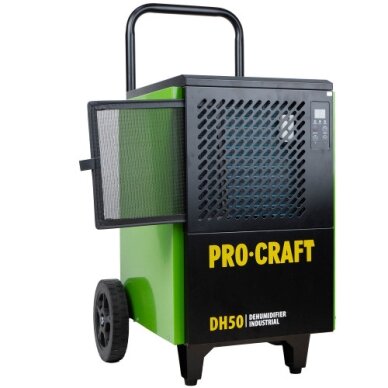 Pramoninis drėgmės surinktuvas „ProCraft DH50” 3 Pramoninis drėgmės surinktuvas „ProCraft DH50” 3