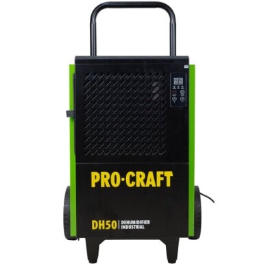 Pramoninis drėgmės surinktuvas „ProCraft DH50” 1 Pramoninis drėgmės surinktuvas „ProCraft DH50” 1
