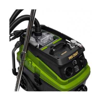 Pramoninis dulkių siurblys „ProCraft VP2000” 1 Pramoninis dulkių siurblys „ProCraft VP2000” 1